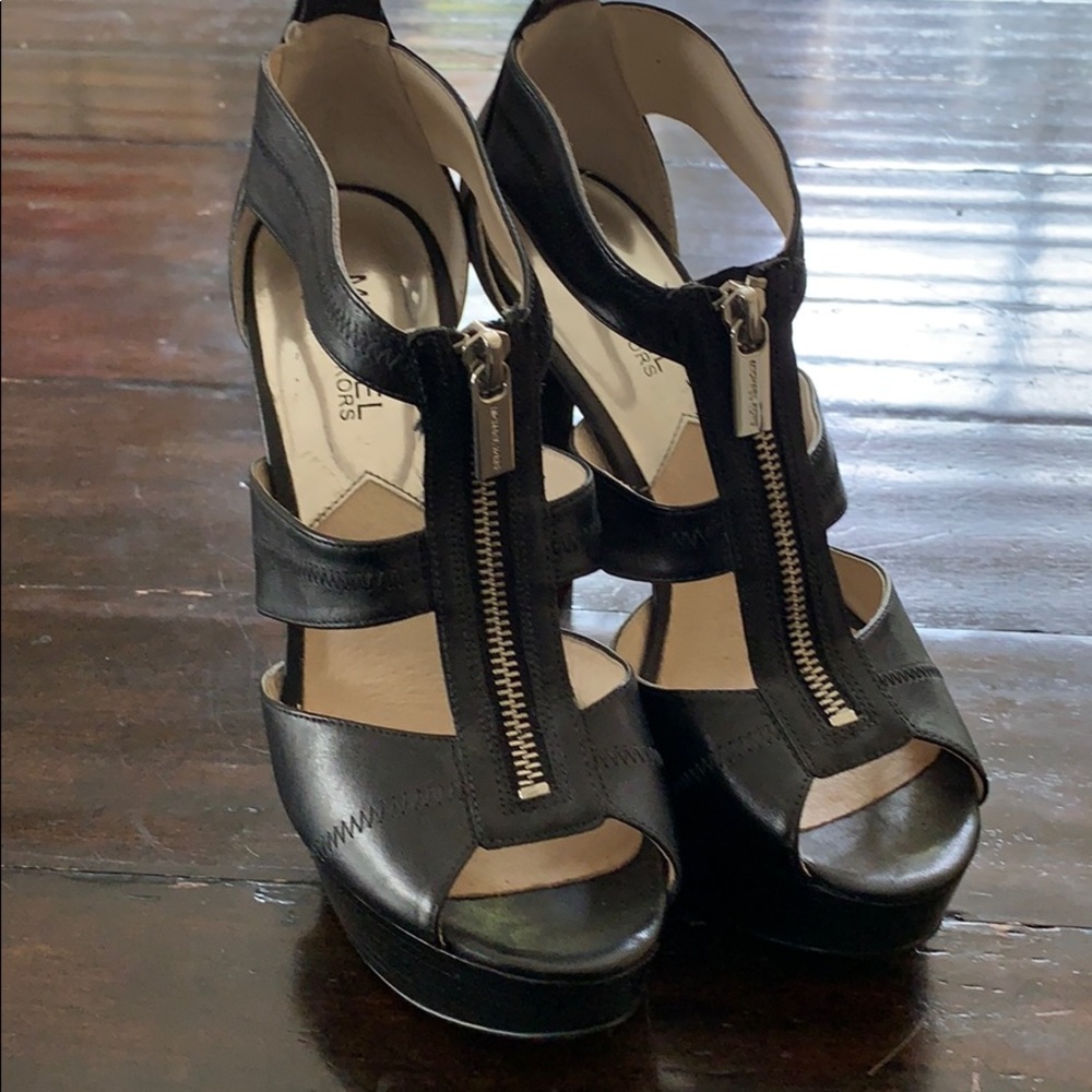 Michael Kors black high heels